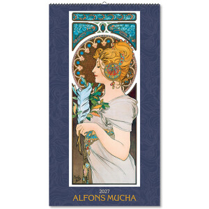 Wandkalender Alfons Mucha 2027 - Reklamnepredmety