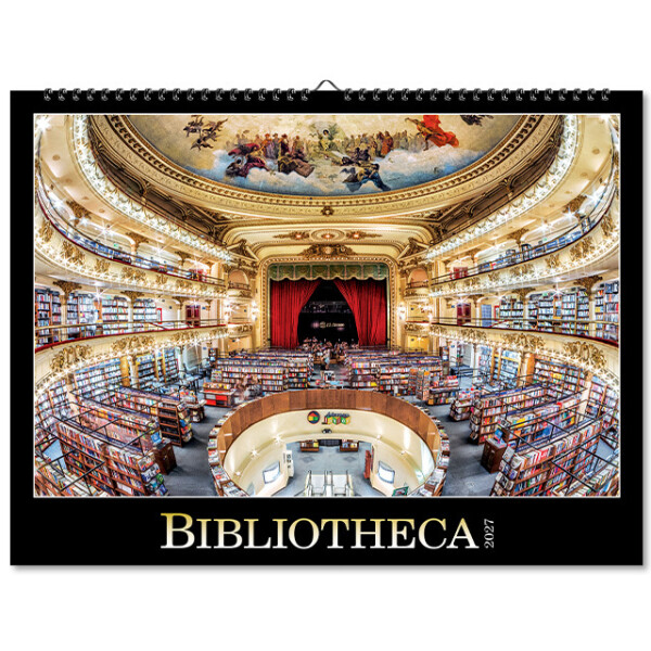 Wandkalender Bibliotheca 2027