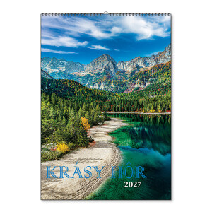 Wandkalender Schönheit der Berge 2027 - Reklamnepredmety