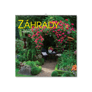 Wandkalender Gardens Square 2027 - Reklamnepredmety