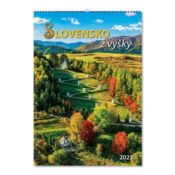 Wandkalender Slowakei von oben 2027