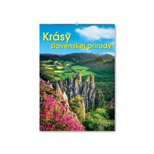 Wandkalender Schönheit der slowakischen Natur 2027 - Reklamnepredmety