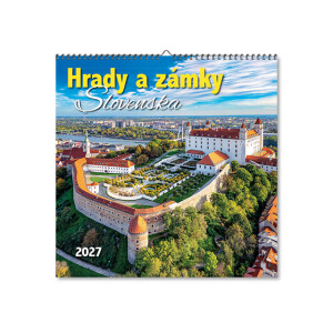 Wandkalender Schlösser und Burgen der Slowakei 2027 - Reklamnepredmety