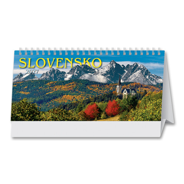 Tischkalender Slowakei 2027