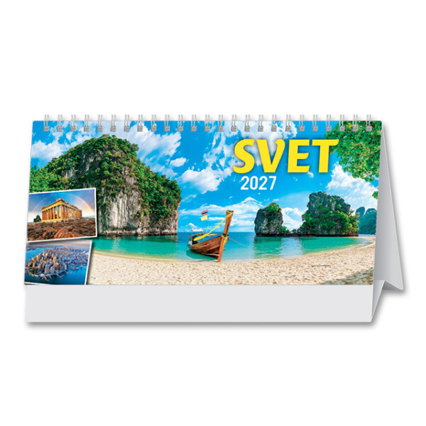 Tischkalender Welt 2027