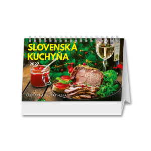 Tischkalender Slowakische Küche 2027 - Reklamnepredmety