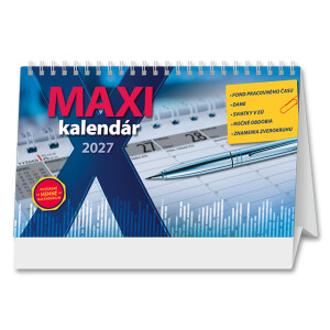 Tischkalender Maxi 2027 - Reklamnepredmety
