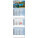 Planungskalender KLASIK 3M blau 2027 - T08D-27 - variant Sp T08D-27