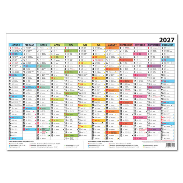 Farbplanungskalender 2027