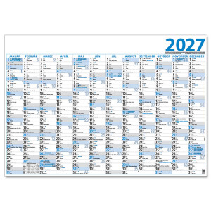 Einseitiger Planungskalender 2027 - Reklamnepredmety