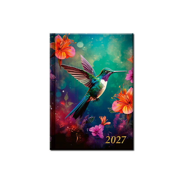 Praktik Tageskalender A6 KOLIBRI 2027