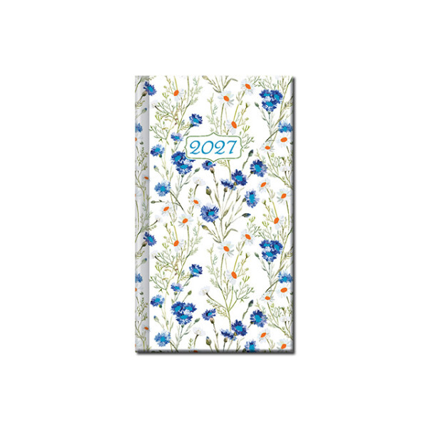 Mini-Tagebuch A6 KUNSTBLUMEN 2027