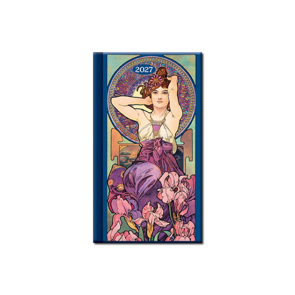 Mini-Tagebuch A6 ART MUCHA 2027