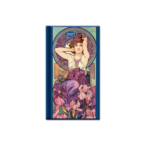 Mini-Tagebuch A6 ART MUCHA 2027 - Reklamnepredmety