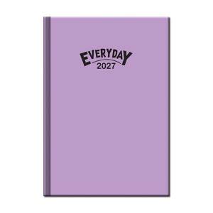 A5 Everyday COLORS Tagebuch lila 2027 - Reklamnepredmety