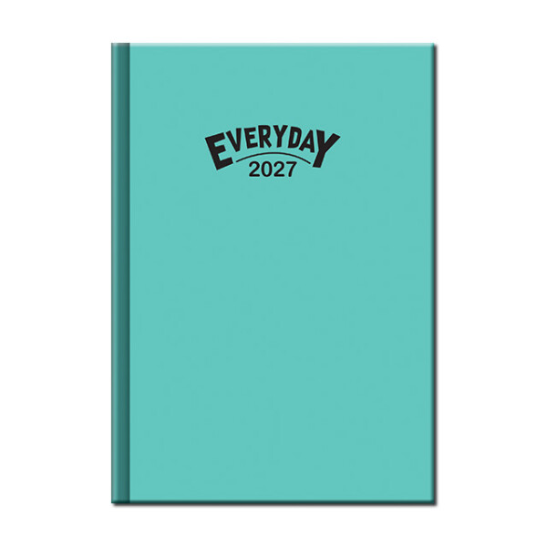 A5 Everyday COLORS Tageskalender Mint 2027