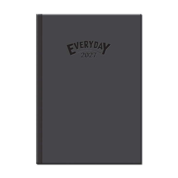 Tageskalender A5 Everyday Grey 2027