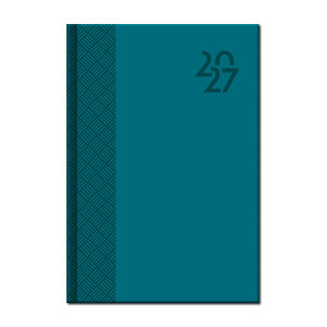 Tageskalender A5 VENETIA türkis 2027 - Reklamnepredmety