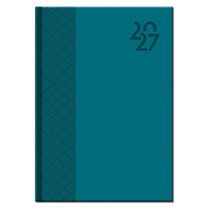 Manager-Terminkalender B5 VENETIA Türkis 2027 - Reklamnepredmety