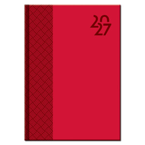 Manager-Terminkalender B5 VENETIA rot 2027 - Reklamnepredmety