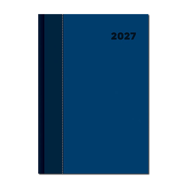 Tageskalender A5 DOLCETTO blau blau 2027