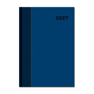 Tageskalender A5 DOLCETTO blau blau 2027 - Reklamnepredmety