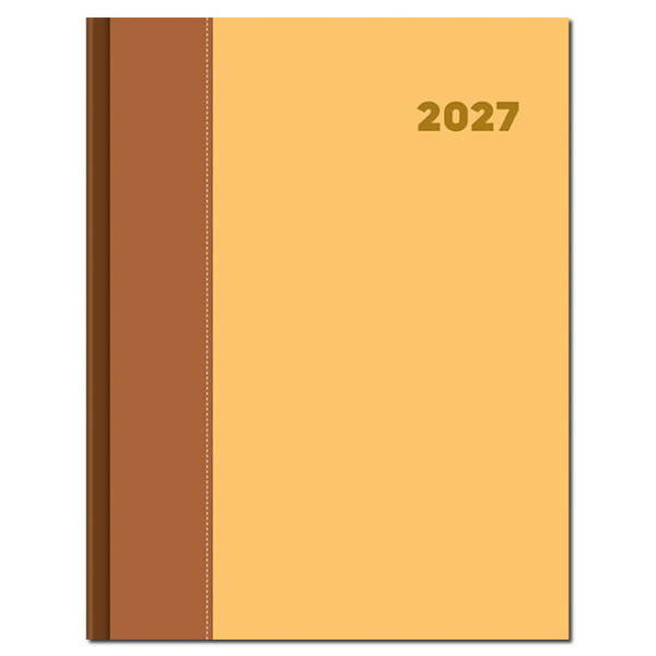Manager-Terminkalender A4 DOLCETTO braungold 2027