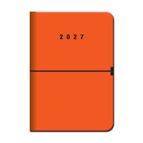 Wochenkalender A5 CAPRI Orange 2027