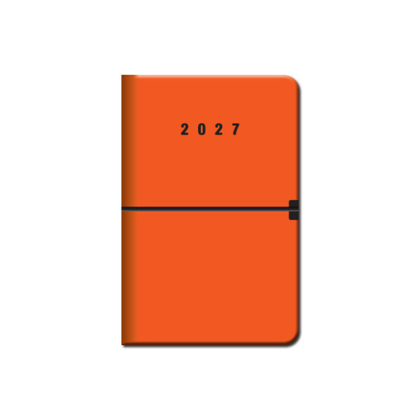 Mini-Kalender A6 CAPRI orange 2027