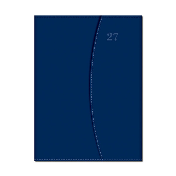 Wochenkalender A5 MAGNETISCH blau 2027