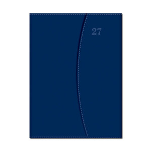 Wochenkalender A5 MAGNETISCH blau 2027 - Reklamnepredmety