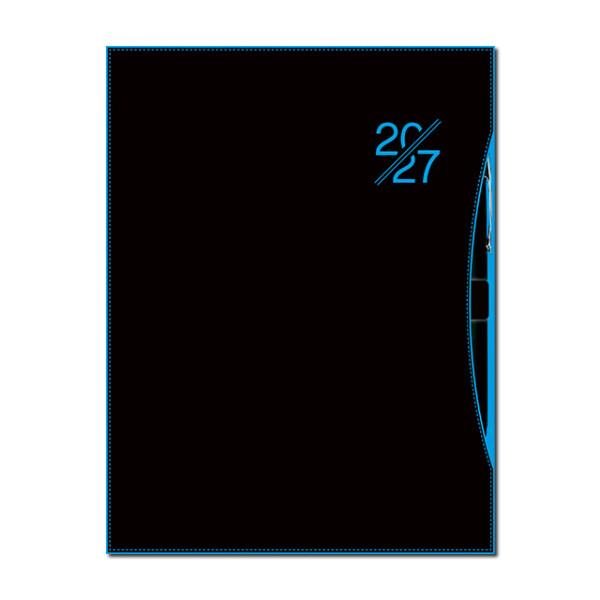 Tageskalender A5 SMART blau 2027