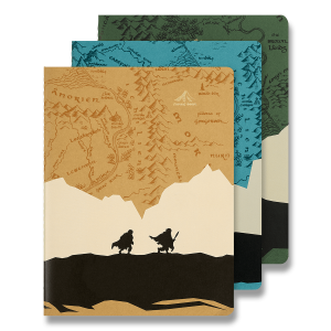Moleskine Herr der Ringe Notizbücher - XL, liniert, 3 Stück. - Reklamnepredmety