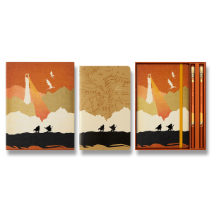 Moleskine Herr der Ringe Set – Größe L, Notizbuch, Schulheft, Bleistifte, Sammleredition - Reklamnepredmety