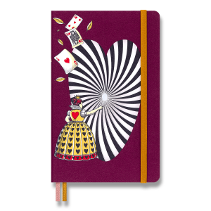 Zápisník Moleskine Alice in Wonderland - tvrdé dosky, L, čistý - Reklamnepredmety