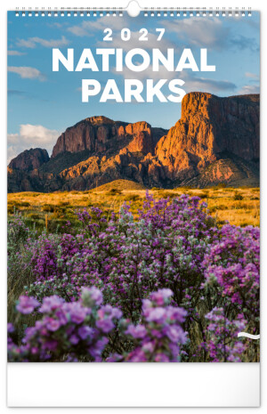 NOTIQUE Wandkalender Nationalparks der Welt 2027, 33 x 46 cm - Reklamnepredmety