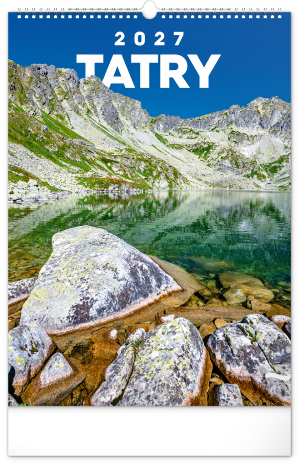 NOTIQUE Wandkalender Tatra 2027, 33 x 46 cm