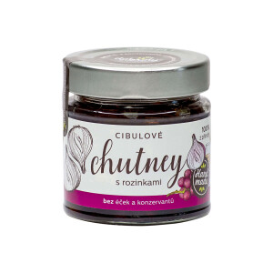 Zwiebelchutney mit Rosinen 180 g - Reklamnepredmety
