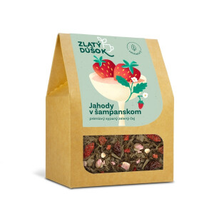 Loser Tee Erdbeeren und rosa Champagner 60 g - Reklamnepredmety