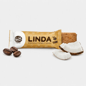 Linda Kaffee - Kokosnussriegel mit Kaffee 40 g - Reklamnepredmety