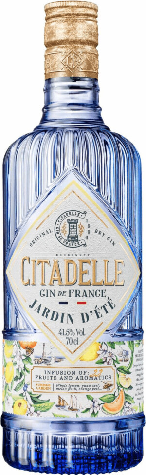 Gin – Citadelle Jardin d'été, 41,5 % - Reklamnepredmety
