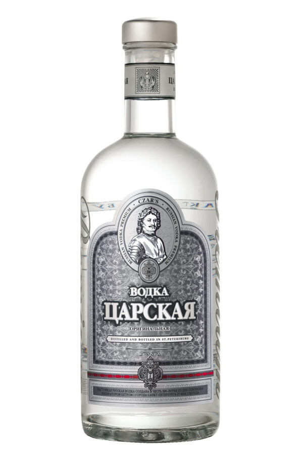 Vodka – Carskaja Silver, 40 %