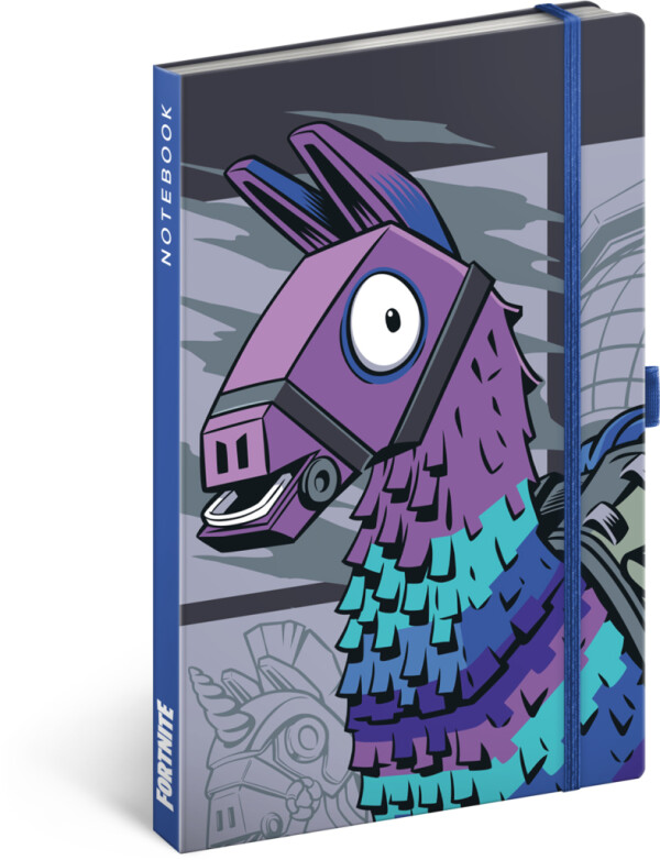 NOTIQUE Notizen Fortnite – Lama, liniert, 13 x 21 cm