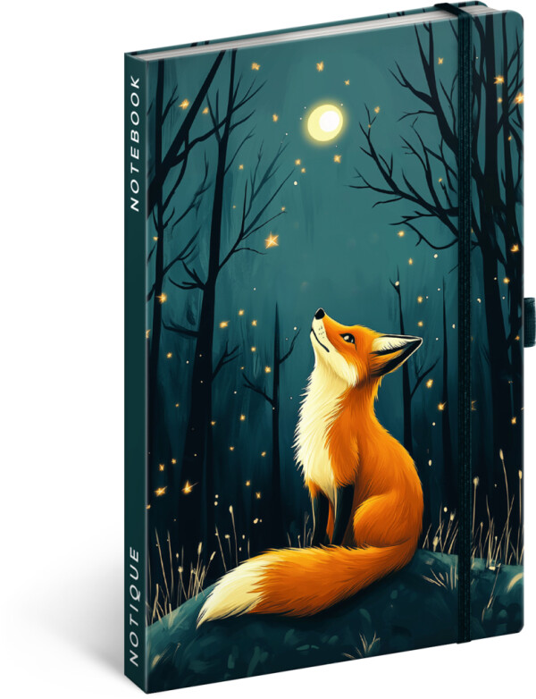 NOTIQUE Notizen Fuchs, liniert, 13 x 21 cm
