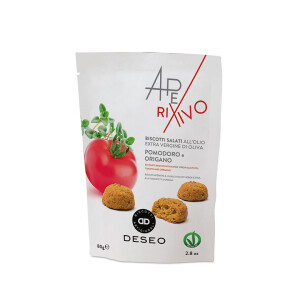 Salzcracker mit getrockneten Tomaten und Oregano, 80 g - Reklamnepredmety