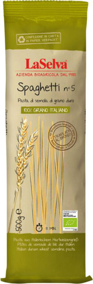 Toskanische Hartweizengrießnudeln Spaghetti Nr. 5 500 g - Reklamnepredmety
