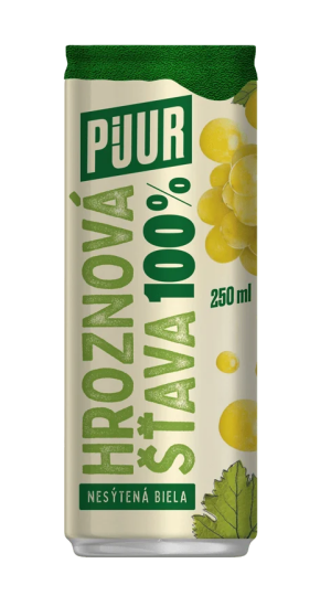 PiJur Weißer Traubensaft 250 ml - Reklamnepredmety