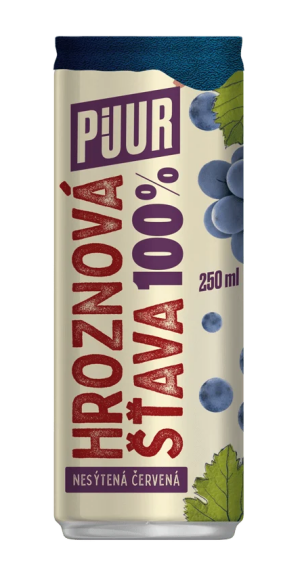 PiJur Rotweintraubensaft 250 ml - Reklamnepredmety