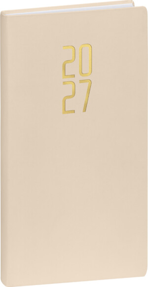 NOTIQUE Taschenkalender Ponza 2027, 9 x 15,5 cm - Reklamnepredmety