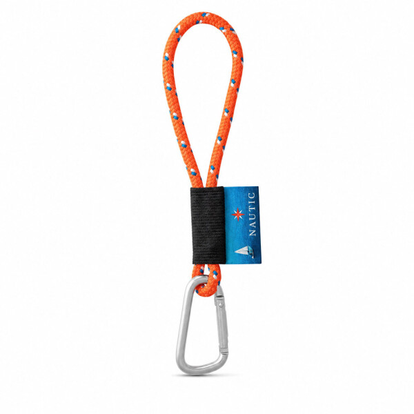 Bedrucktes Muster Lanyard NAUTIC Short (Ø 7 mm)